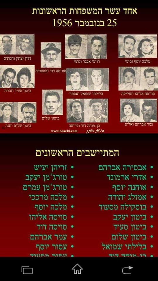 המתיישבים הראשונים