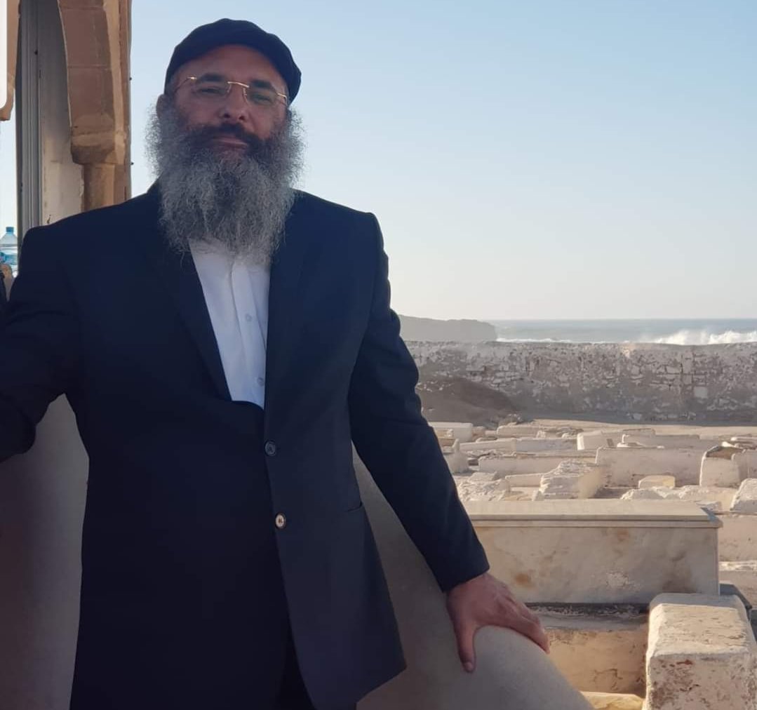 תמונתו האחרונה של הרב דוד לוי ז&quot;ל במרוקו. יהי זכרו ברוך