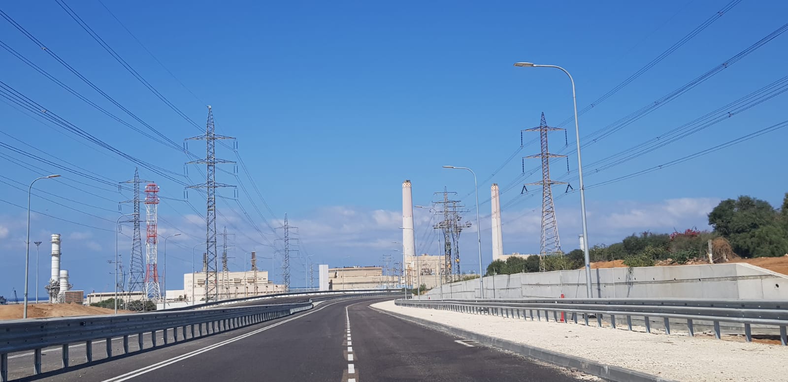 חברת החשמל אשדוד - תחנת הכח אשכול. צילום: עופר אשטוקר