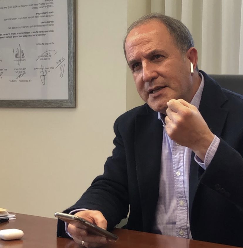 ראש העיר ד&quot;ר יחיאל לסרי 