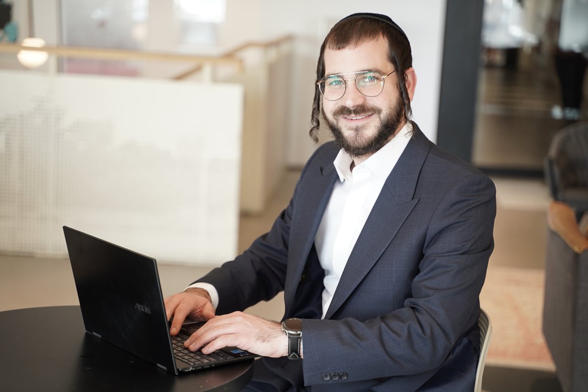 זיהה את העוצמות, והיום מוכיח יכולות. מוישי לוינגר. צילום: אלמוג גבאי