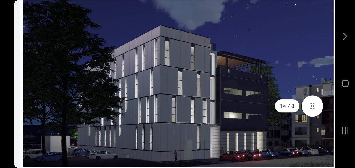 הדמיית המבנה החדש של מתנ"ס מעלה. עיריית אשדוד