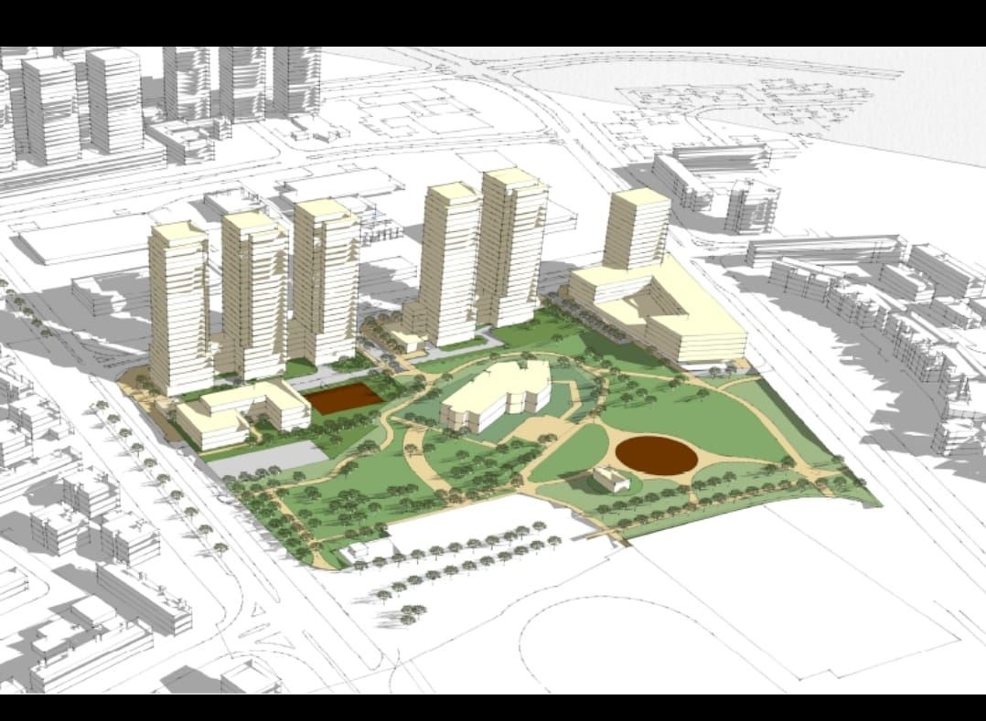 הדמיית התוכנית החדשה. ארי כהן אדריכלים