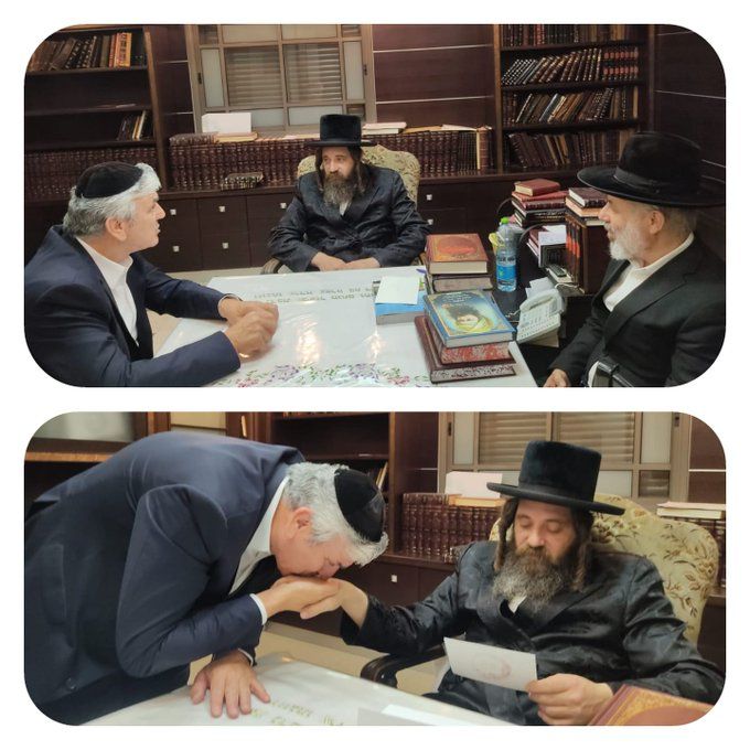 ממ&quot;ק רה&quot;ע אצל הרבי מפיטסבורג. באדיבות המצלם