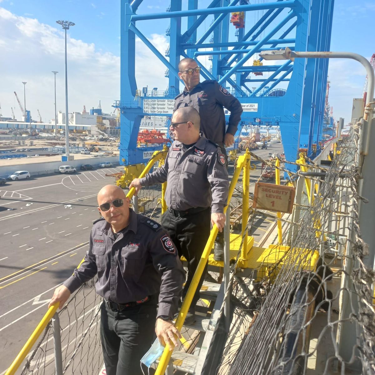 צילום: תיעוד מבצעי כבאות והצלה תחנה אזורית אשדוד