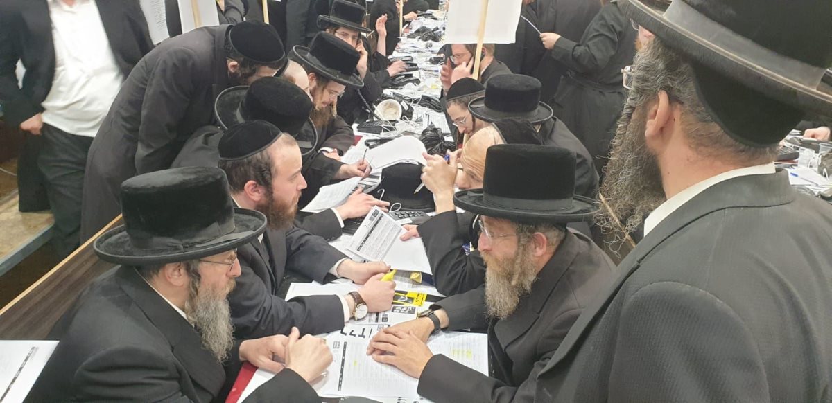 יום הבחירות הרב טסלר. מטה ויזניץ