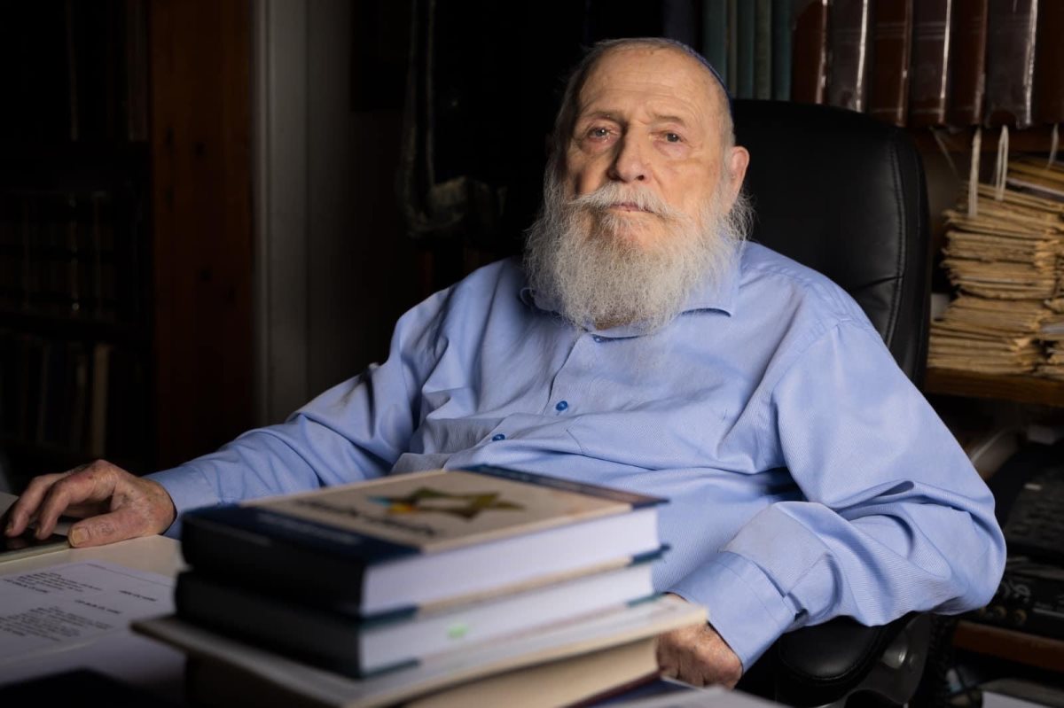 הרב חיים דרוקמן זצ״ל (צילום: לירון מולדובן)