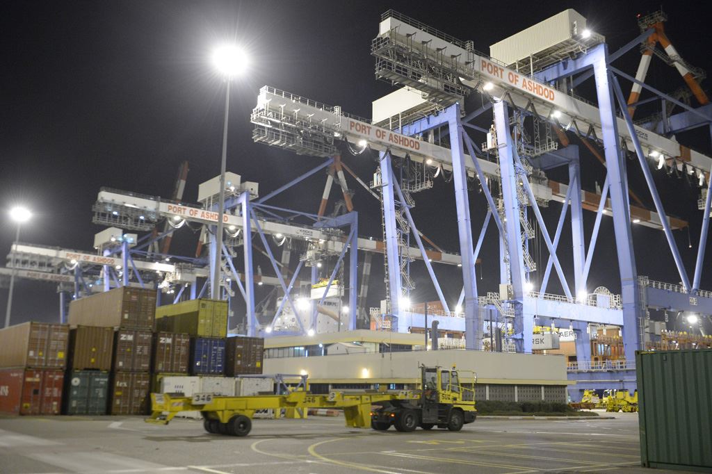 נמל אשדוד. אבי רוקח