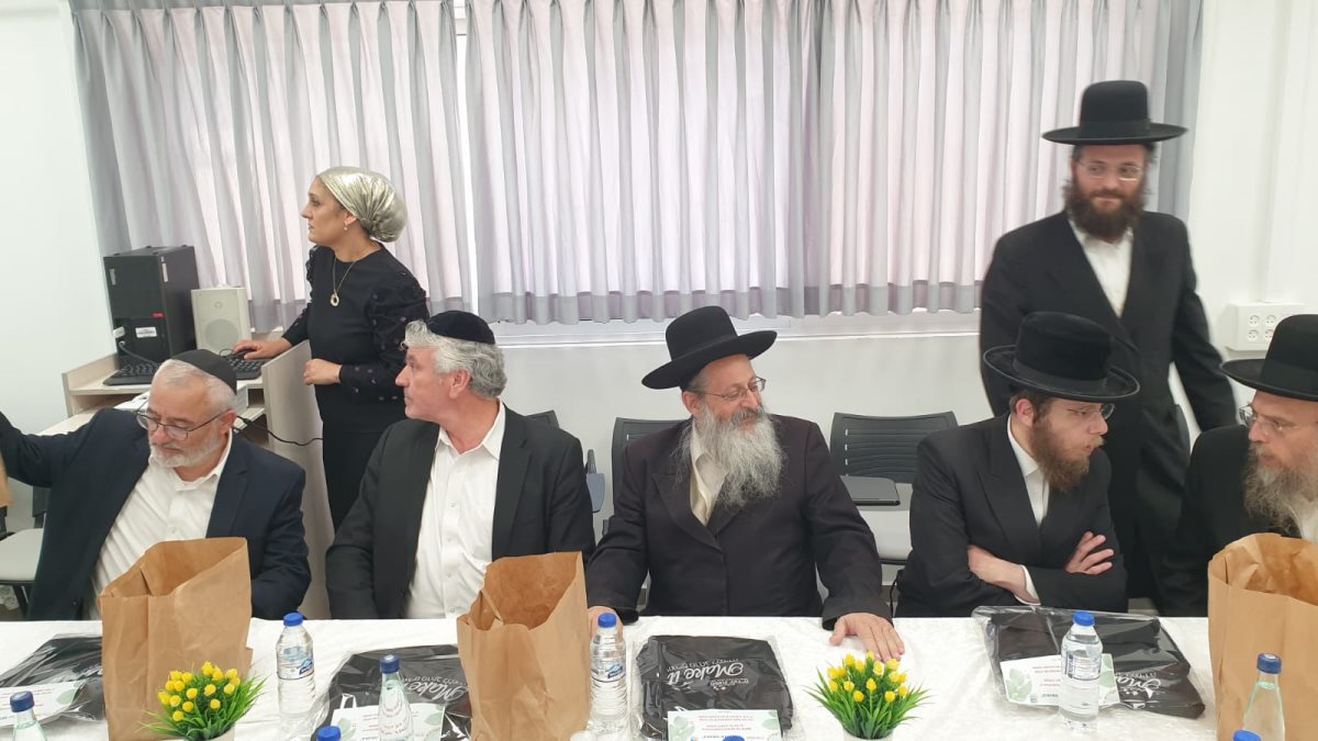 נציגי הציבור החרדי בפסגה. צילום: יוסי לוי