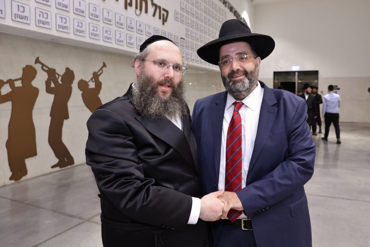 גרינבוים בחתונה. צילום: יעקב כהן