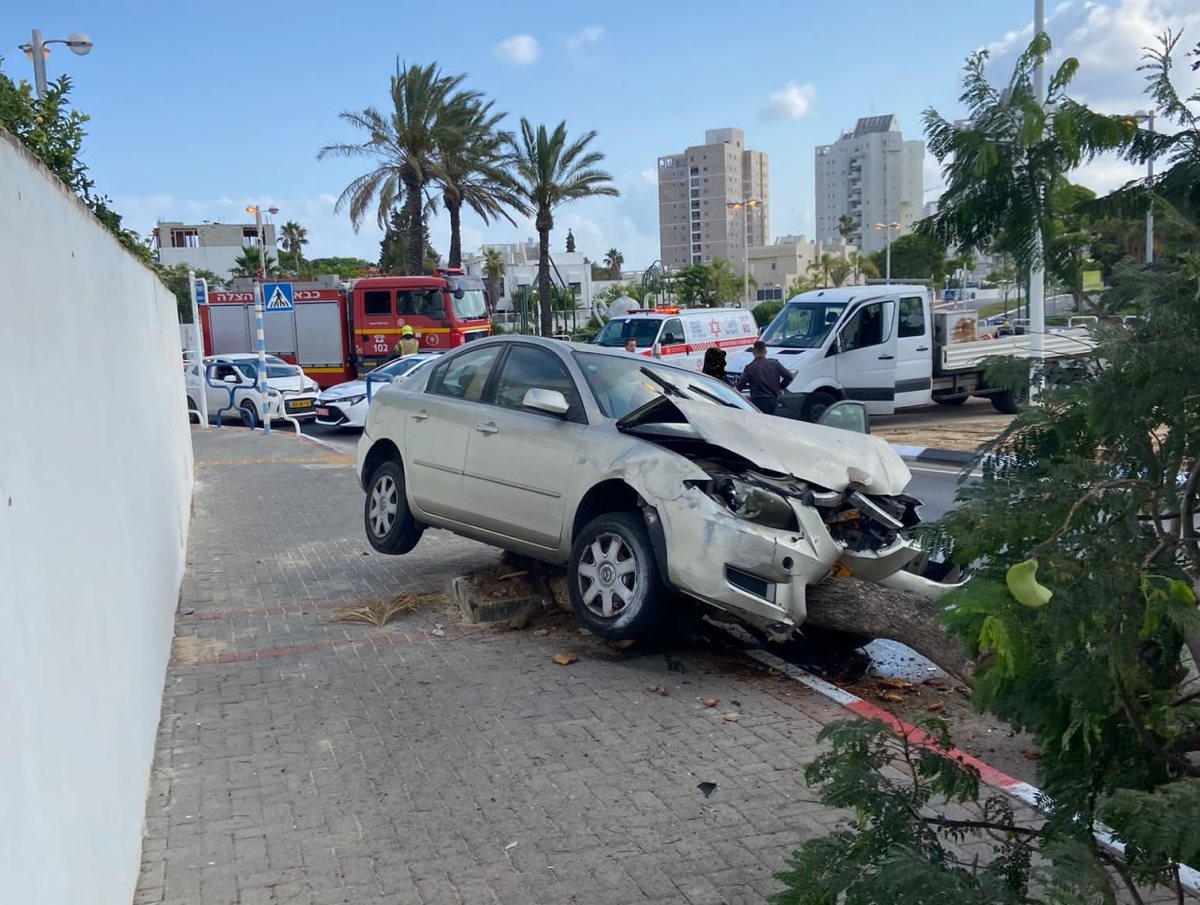 התאונה הבוקר ברובע ט"ו