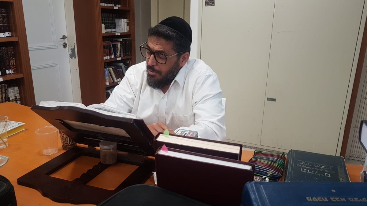 שבתי בבית ה'. בכולל של רבי מאיר אבוחצירא. צילום: שוקי לרר