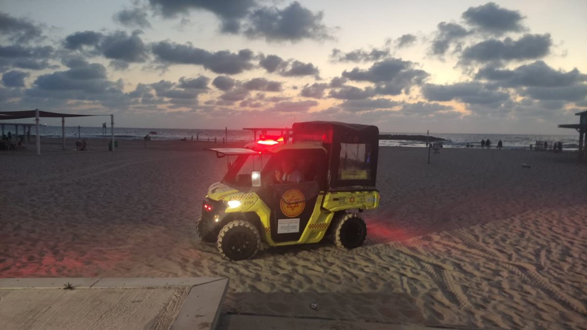 טביעה (צילום: תיעוד מבצעי מד"א)