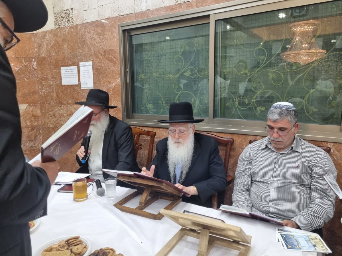 מימין ר&quot;ע ק מלאכי . שוקי לרר