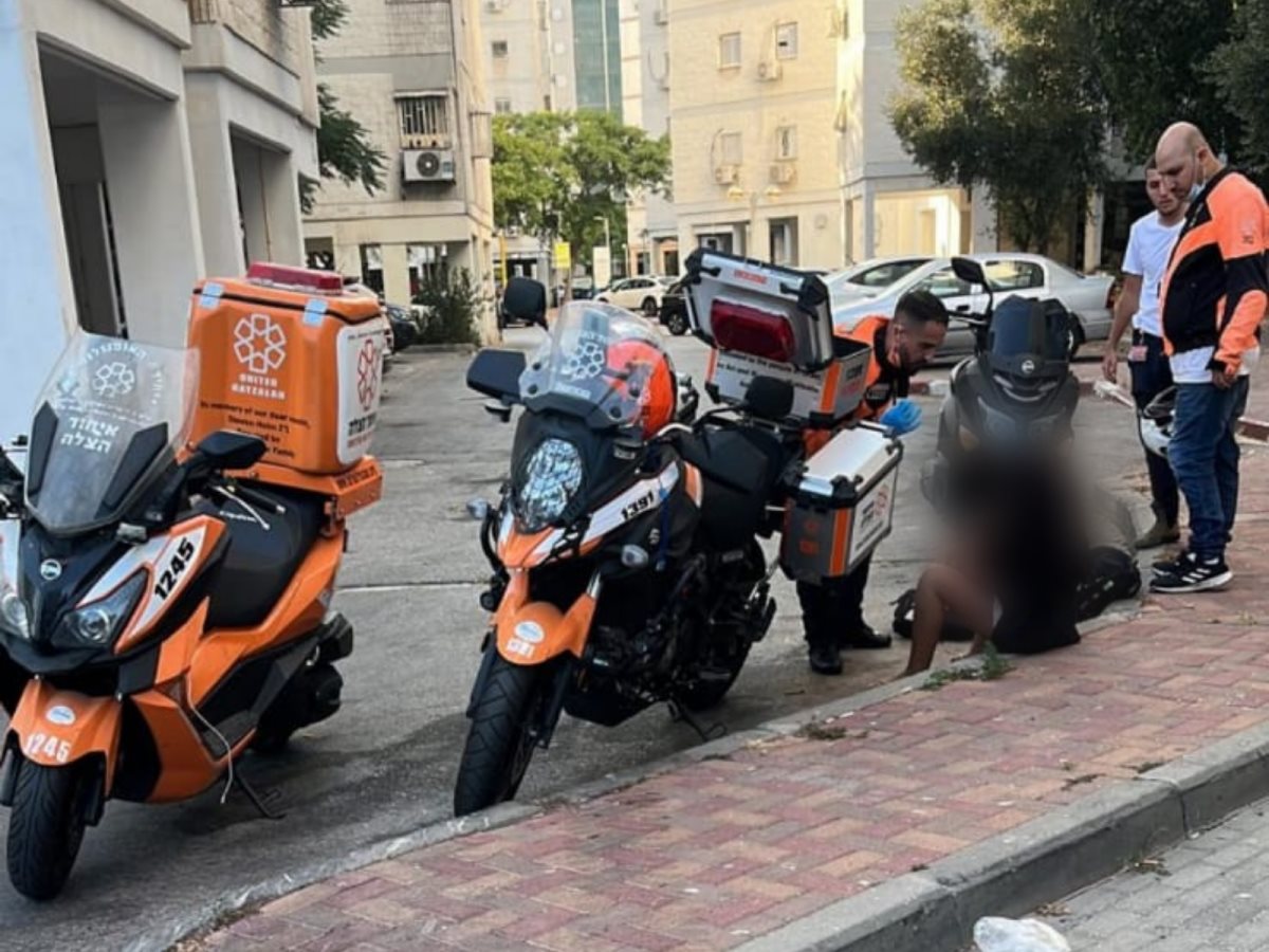 כוחות ההצלה שהוזעקו למקום