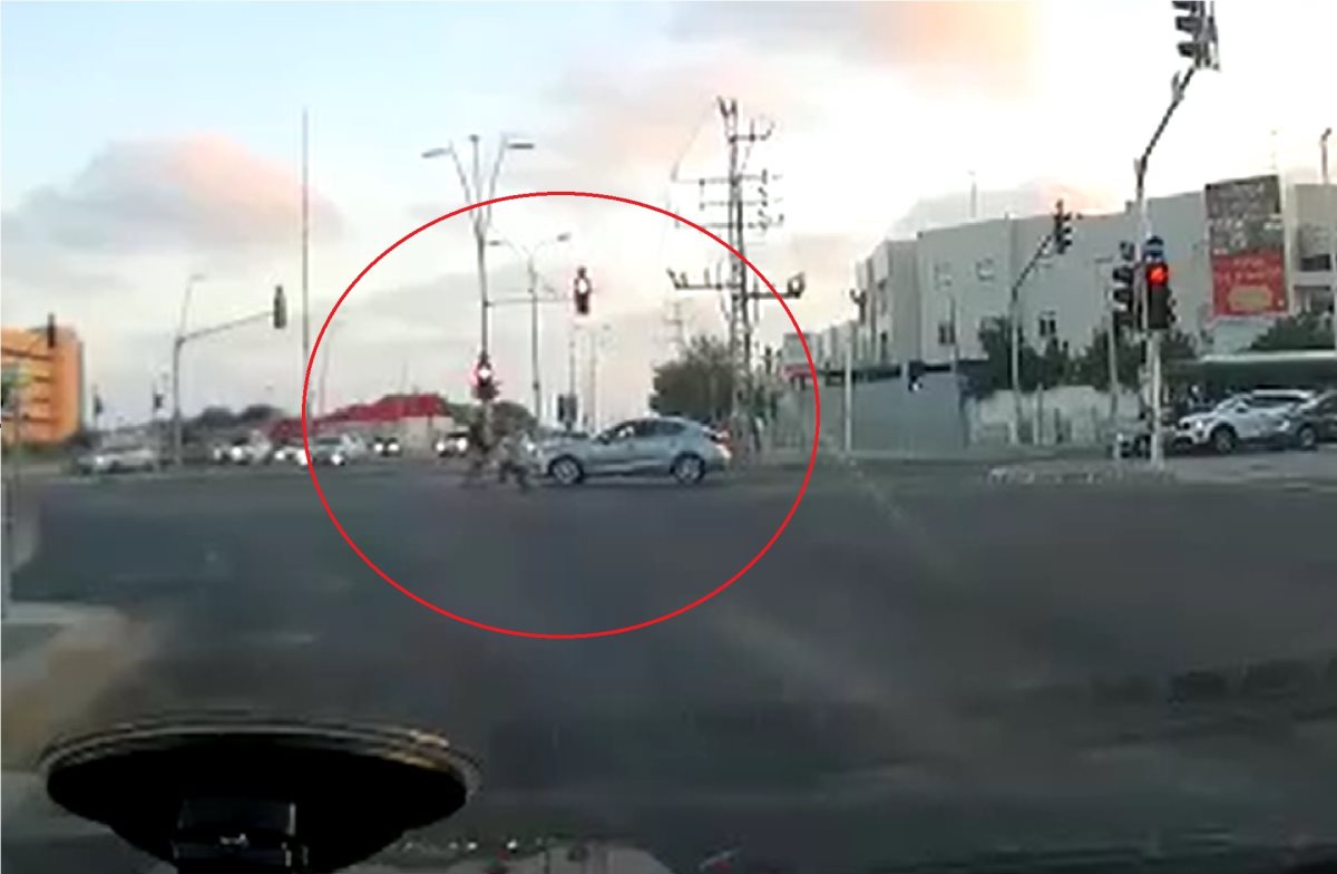 צילום מסך מזירת האירוע