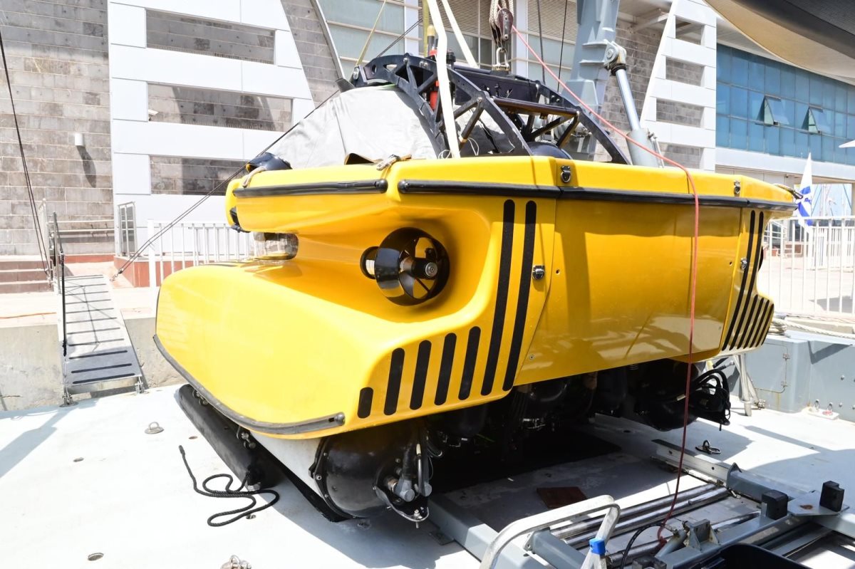 הצוללת הצהובה. צילום: אורי קריספין