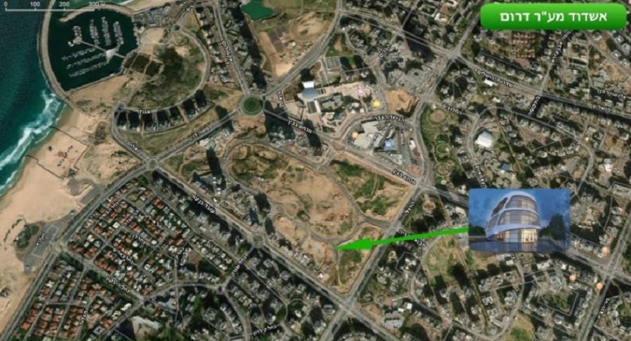 שטח תכנית מע&quot;ר דרום (באדיבות מקסים צ&#39;רני)