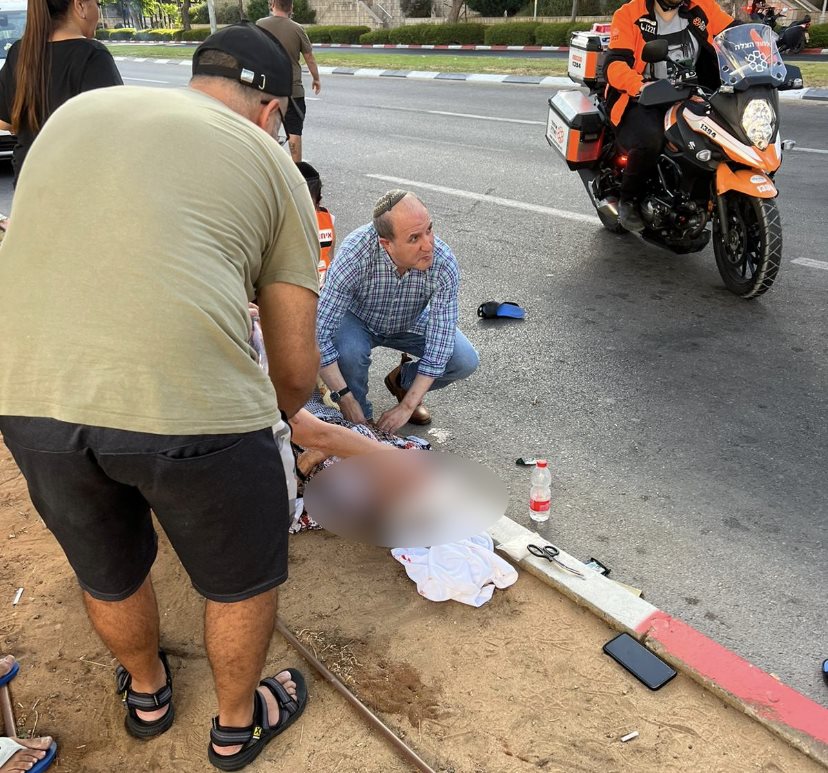 צילום מהזירה