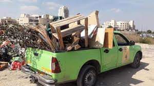 איסוף גזם. מינהלת רובע ו&#39;