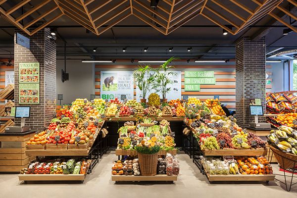 מחלקת הפירות והירקות של קארפור