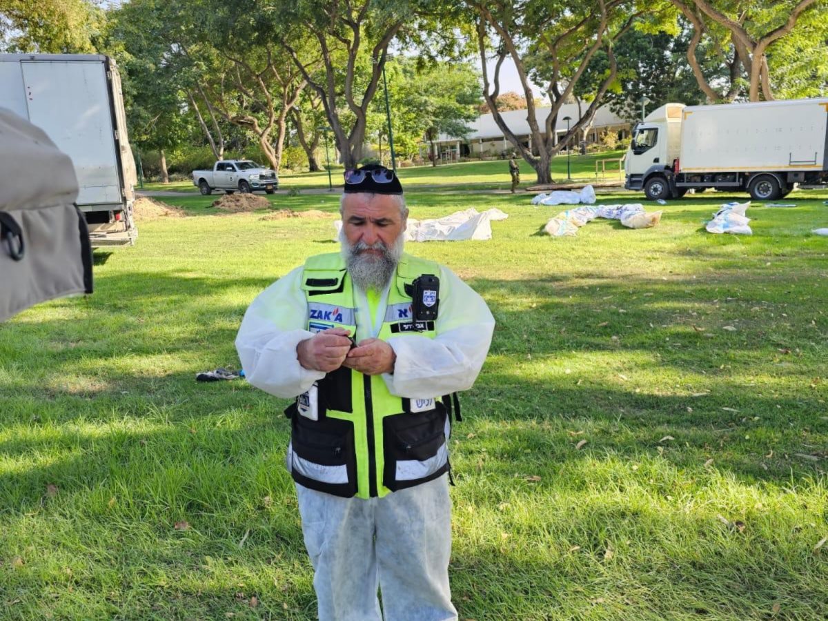 אבי דרעי, מפקד זק"א לכיש, בפעילות בעוטף