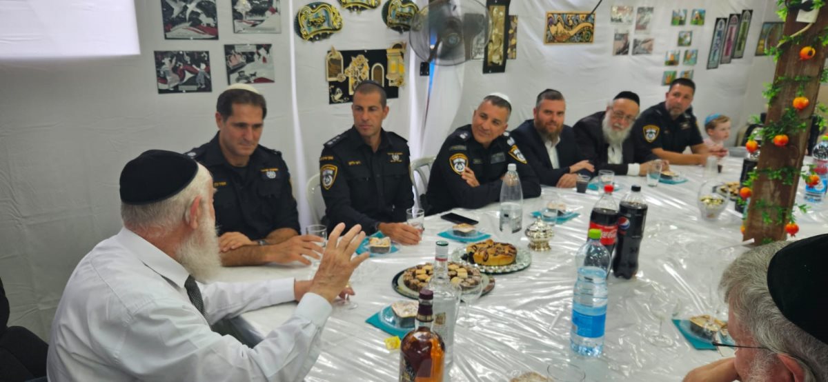 צמרת המשטרה אצל רב העיר. מ&quot;ש