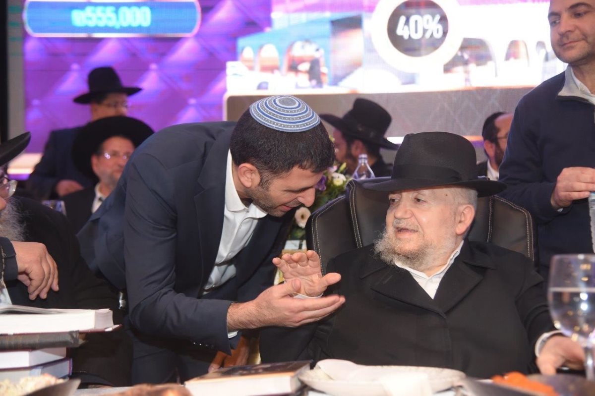 ההילולא בברכיה בראשות הגרמ מאזוז. מ&#39; מיכאלי