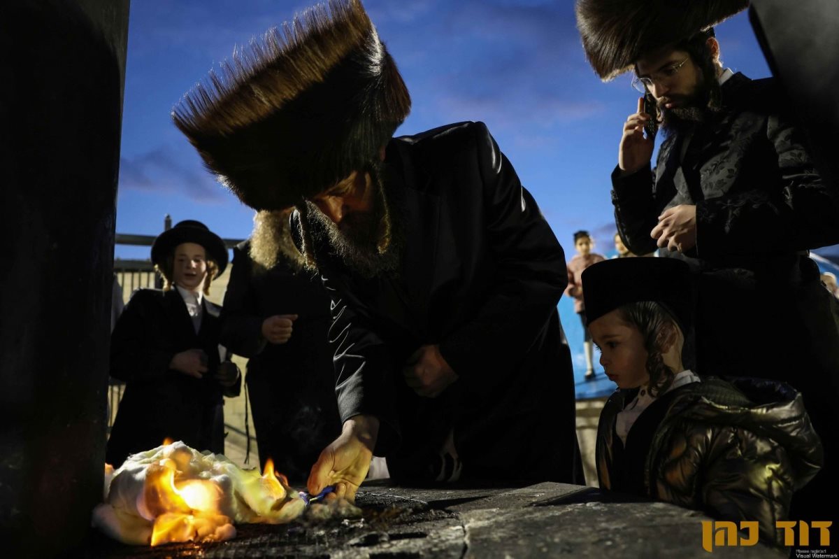 האדמור מפיטסבורג במירון. דוברות פיטסבורג