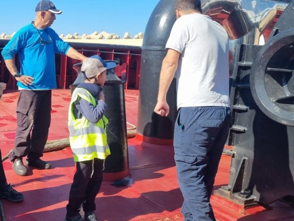 צילום: מתוך עמוד הפייסבוק של נמל אשדוד