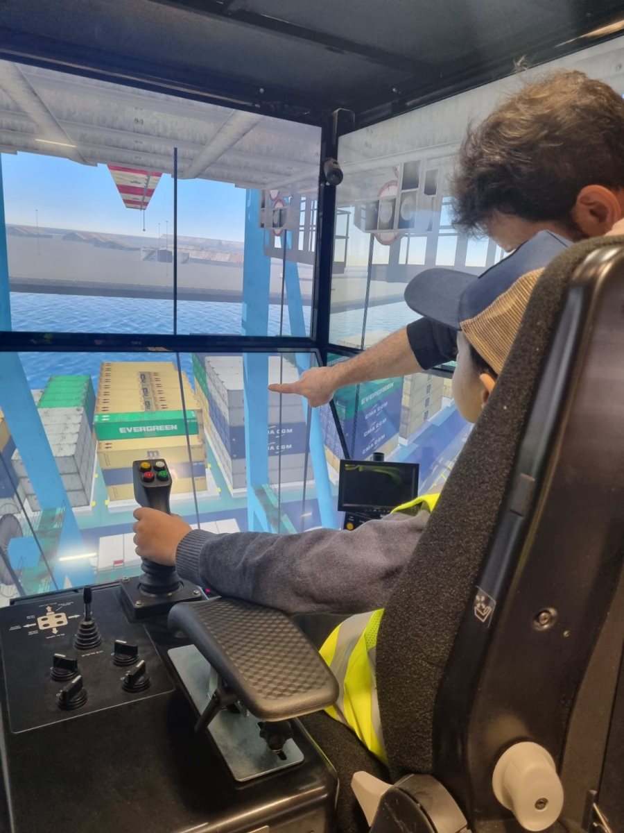 צילום: מתוך עמוד הפייסבוק של נמל אשדוד