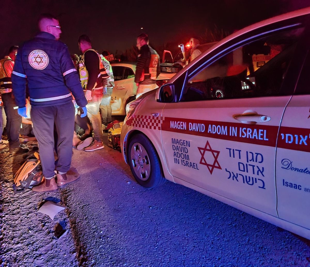 זירת התאונה