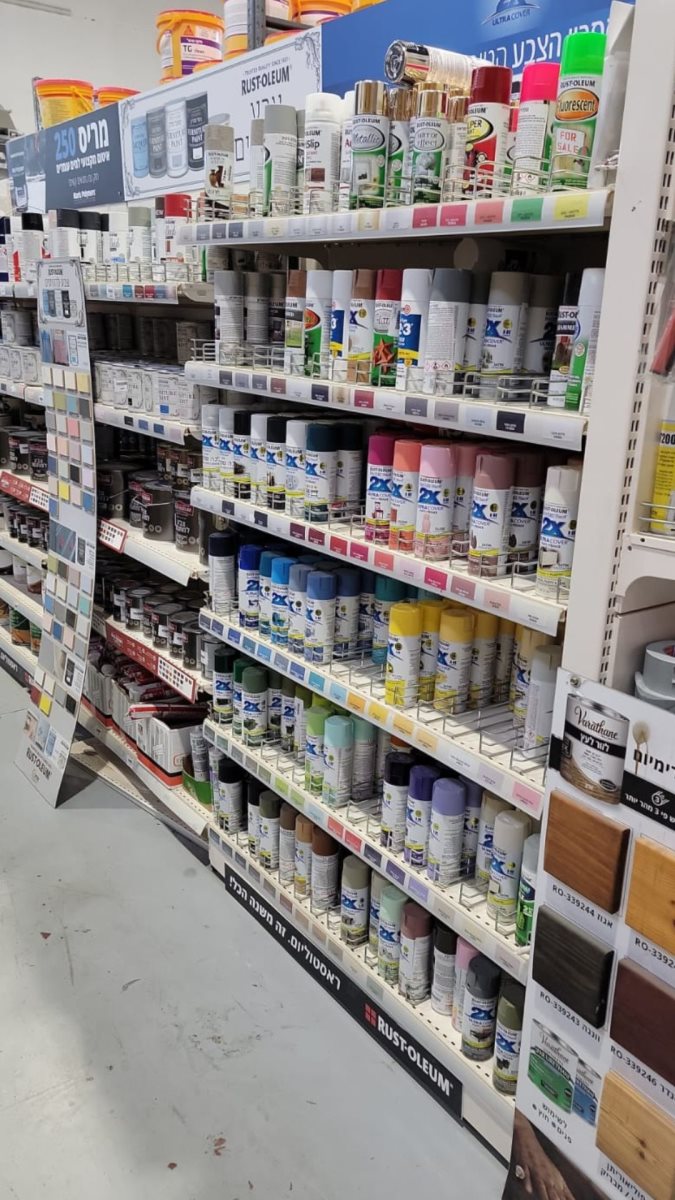 כל סוגי הצבע