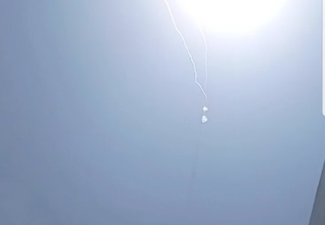 יירוטים מעל שמי אשדוד