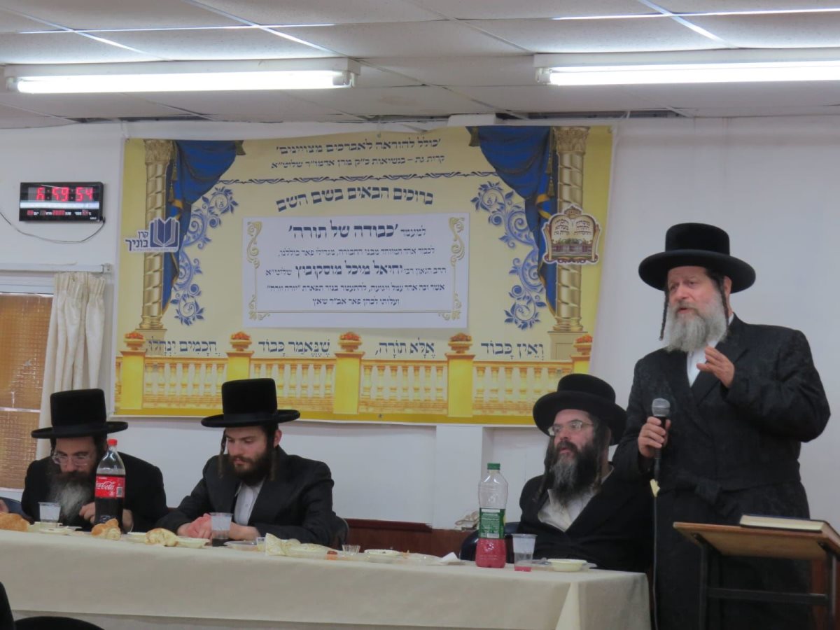 כבודה של תורה שאץ. עדכוני אשדוד