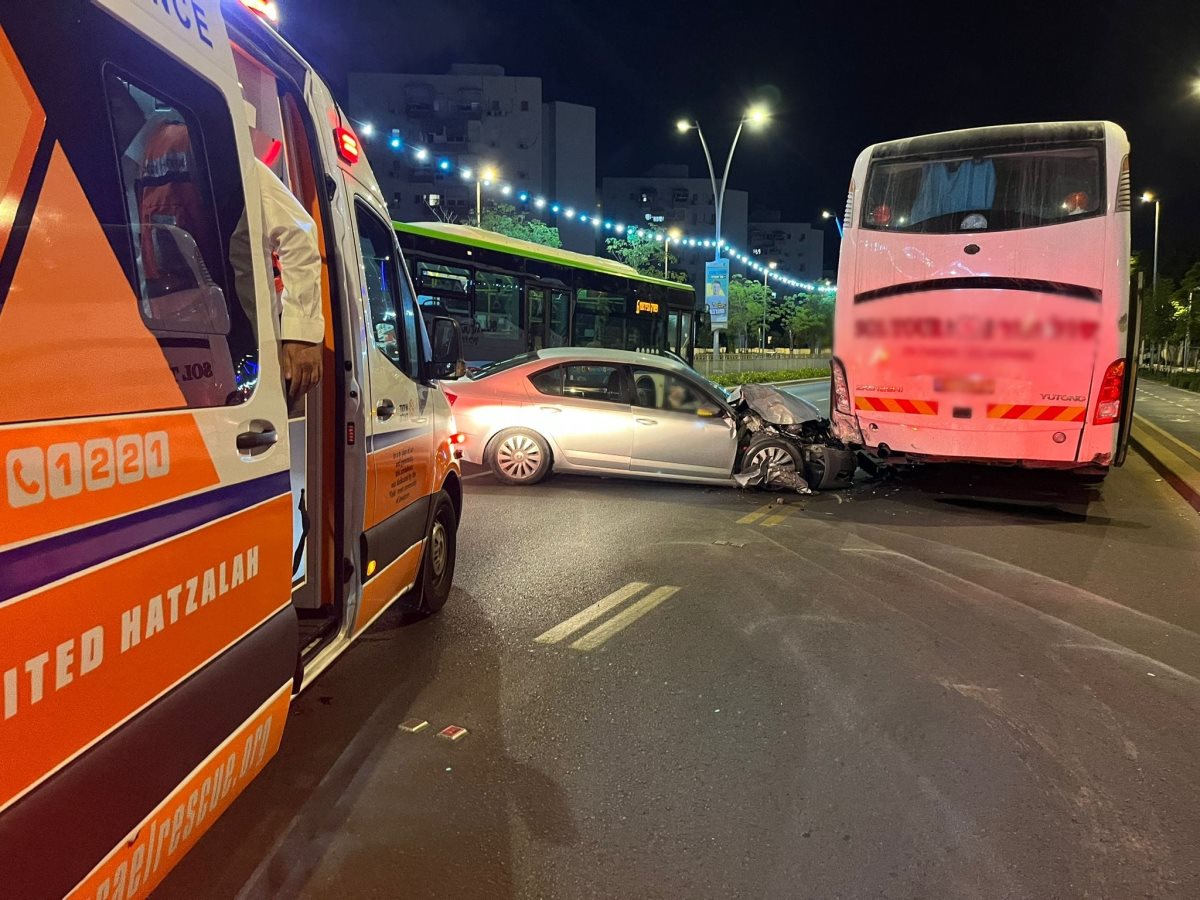 זירת התאונה