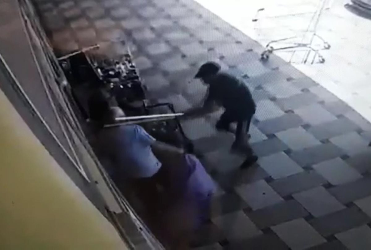 צילום ממצלמות האבטחה