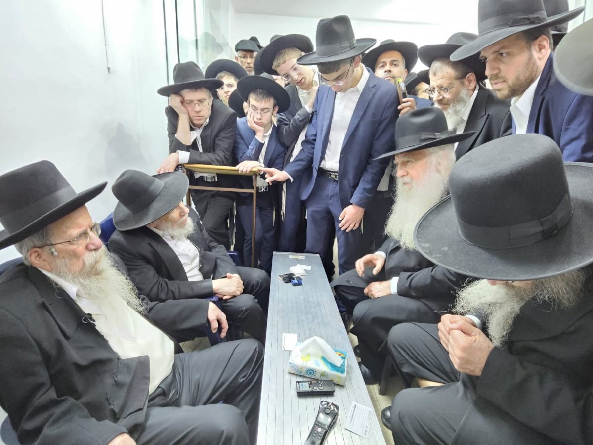 רבי דוד פינטו בניחום אבלים. א&#39; מיכאלי