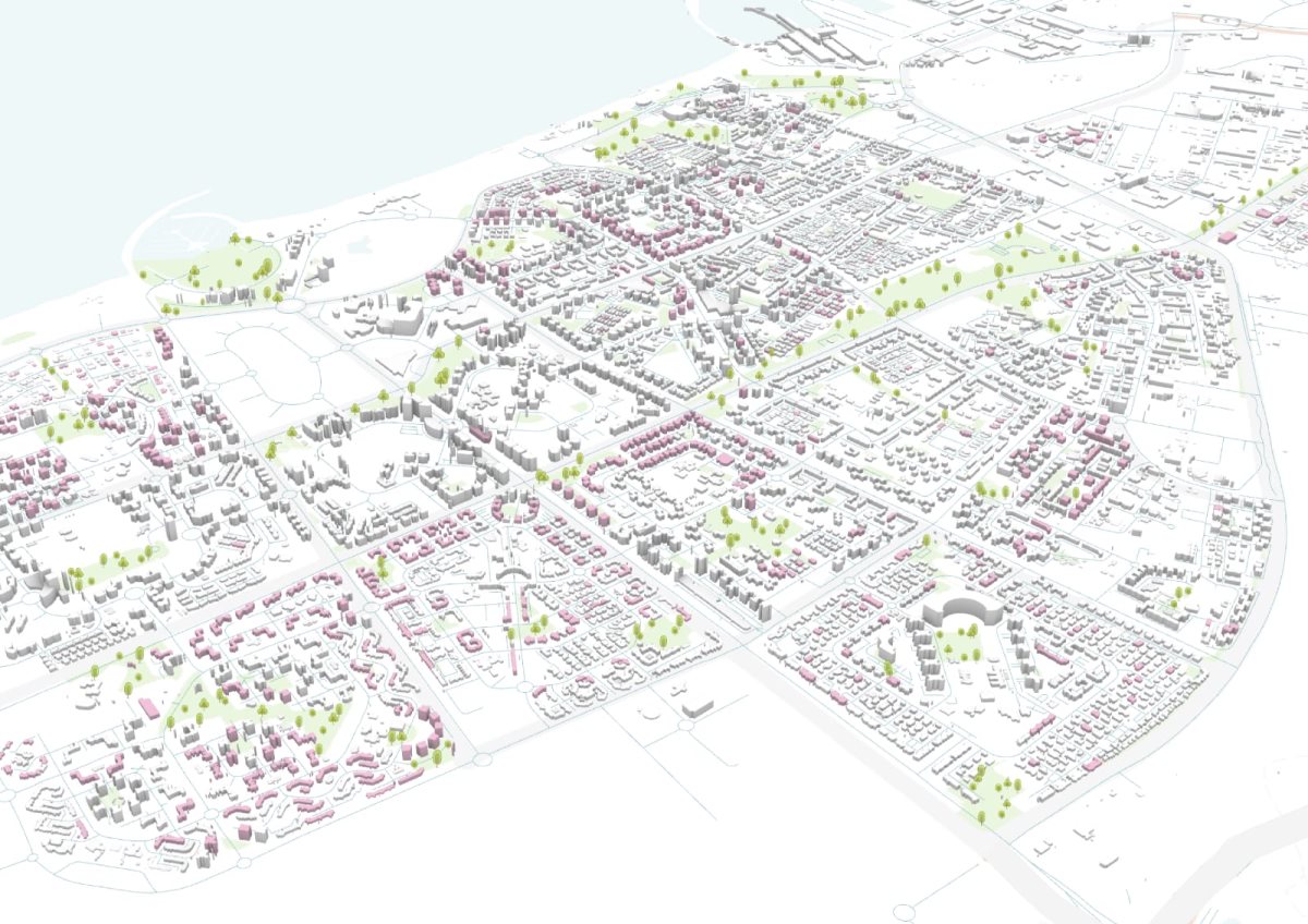  הדמיית התכנית (גוטמן אסיף אדריכלים)