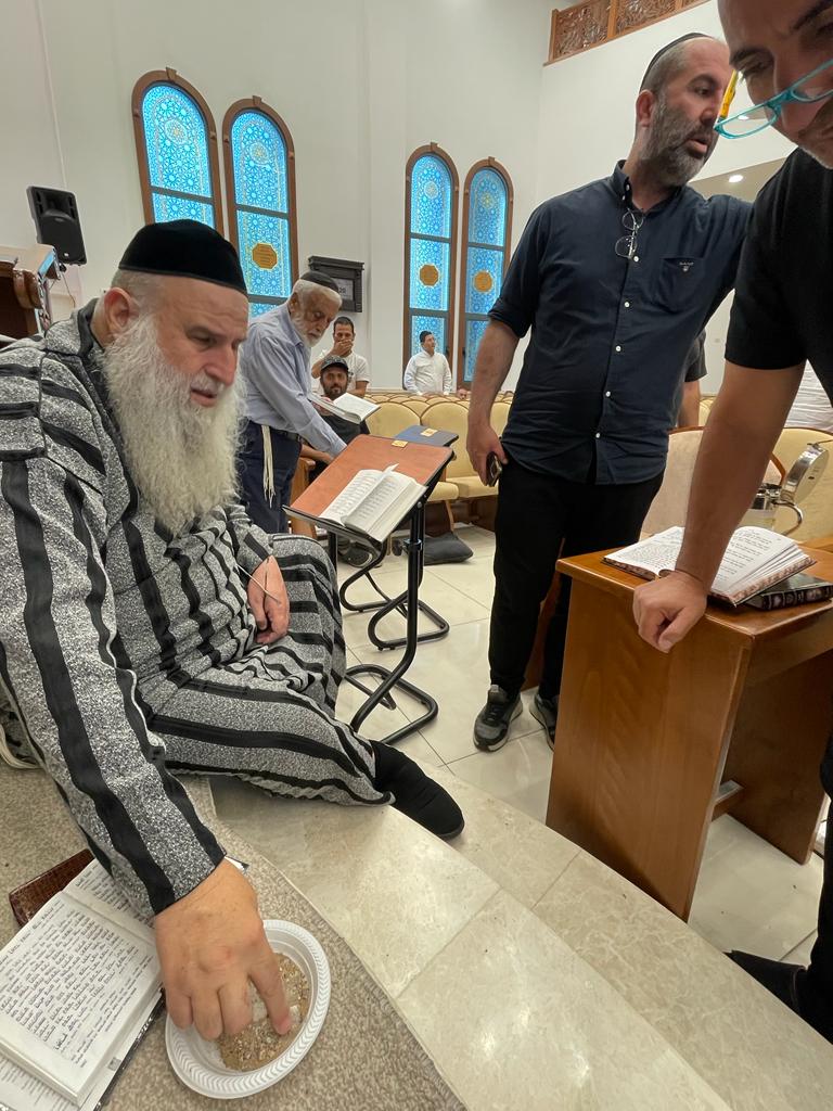 רבי מאיר אבוחצירא בתשעה באב. א' מיכאלי