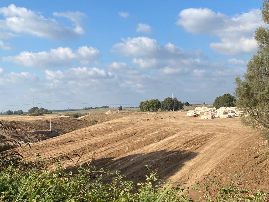 עבודות הנדסיות בנחל לכיש