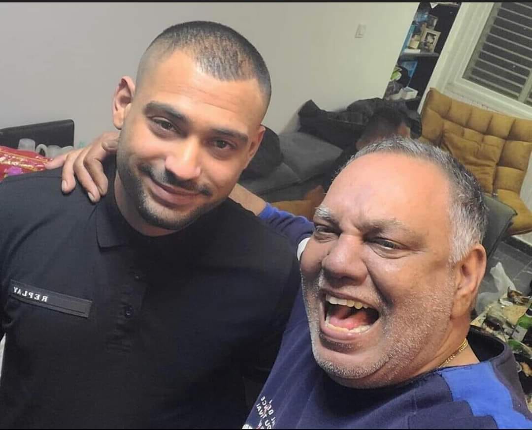 סיילאס שי ז"ל ובנו אביעד הי"ד