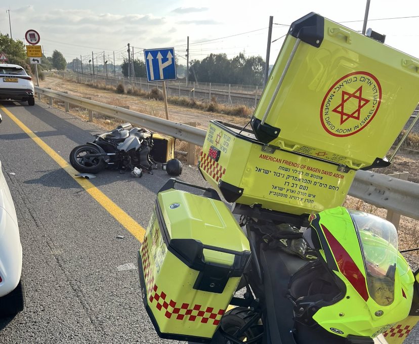 זירת התאונה הקשה