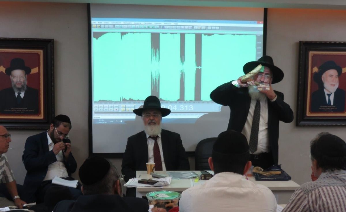 תקיעת שופר המועצה הדתית. א&#39; מיכאלי