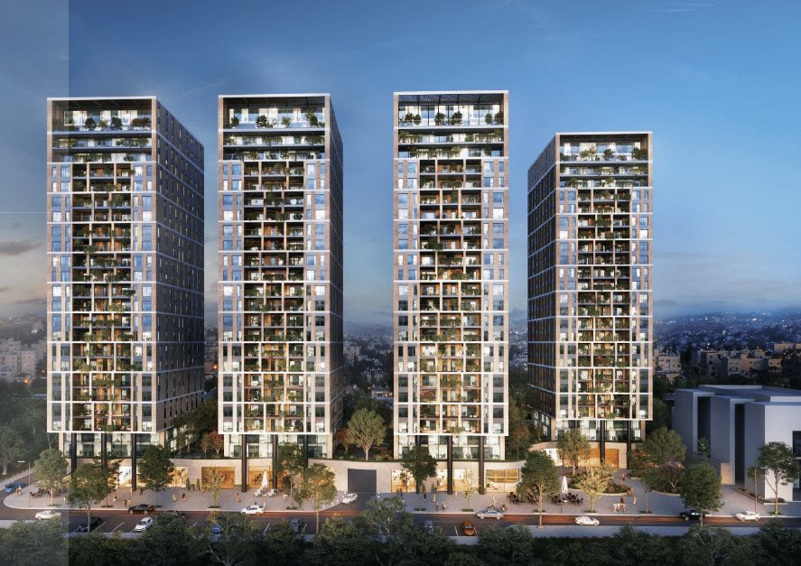 פינוי בינוי רובע ב' אשדוד - אדריכל יהודה פייגין // הדמייה: viewpoint