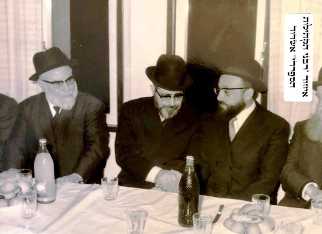 הגרע בביקורו. ארכיון א' מיכאלי