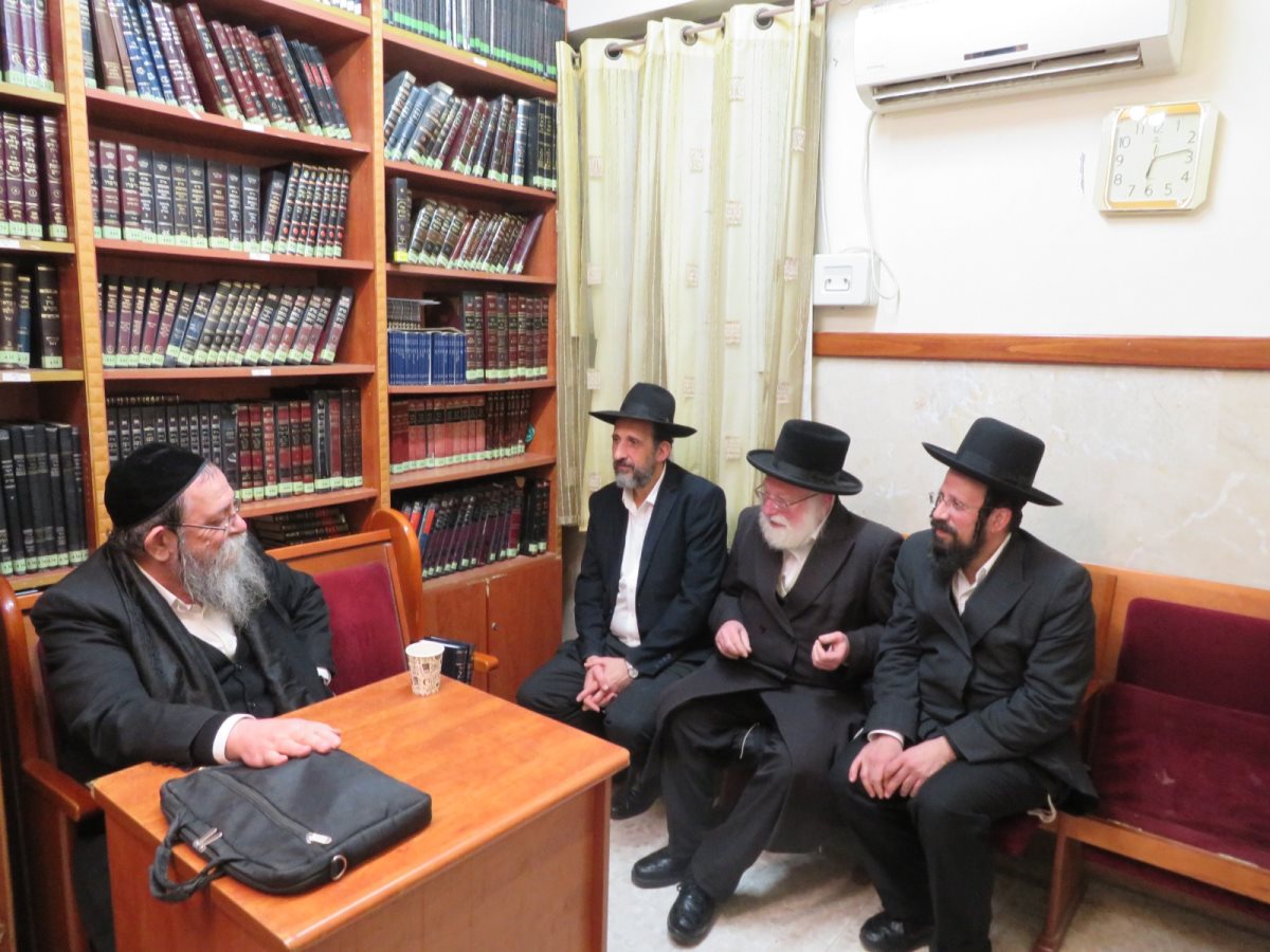 נציגי אשדוד התורנית עם הרב שרייבר