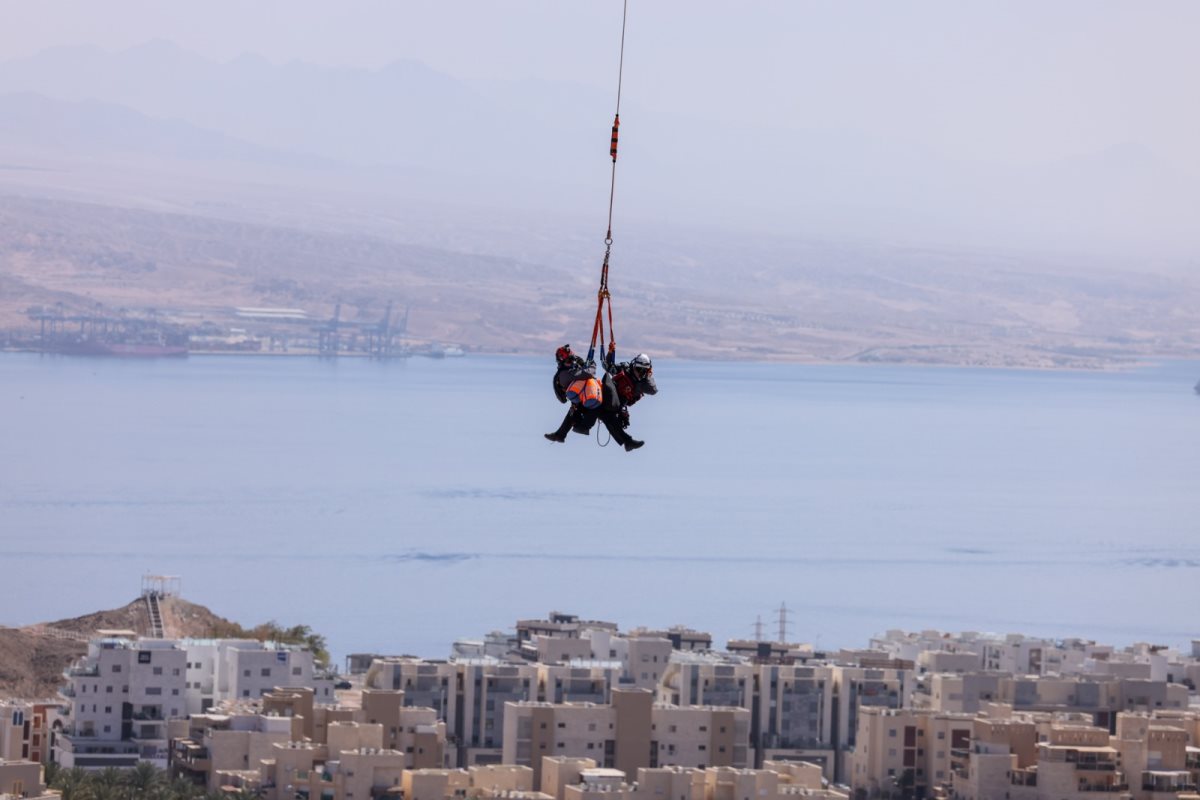 צילום: זאב דיקמן כיבוי והצלה
