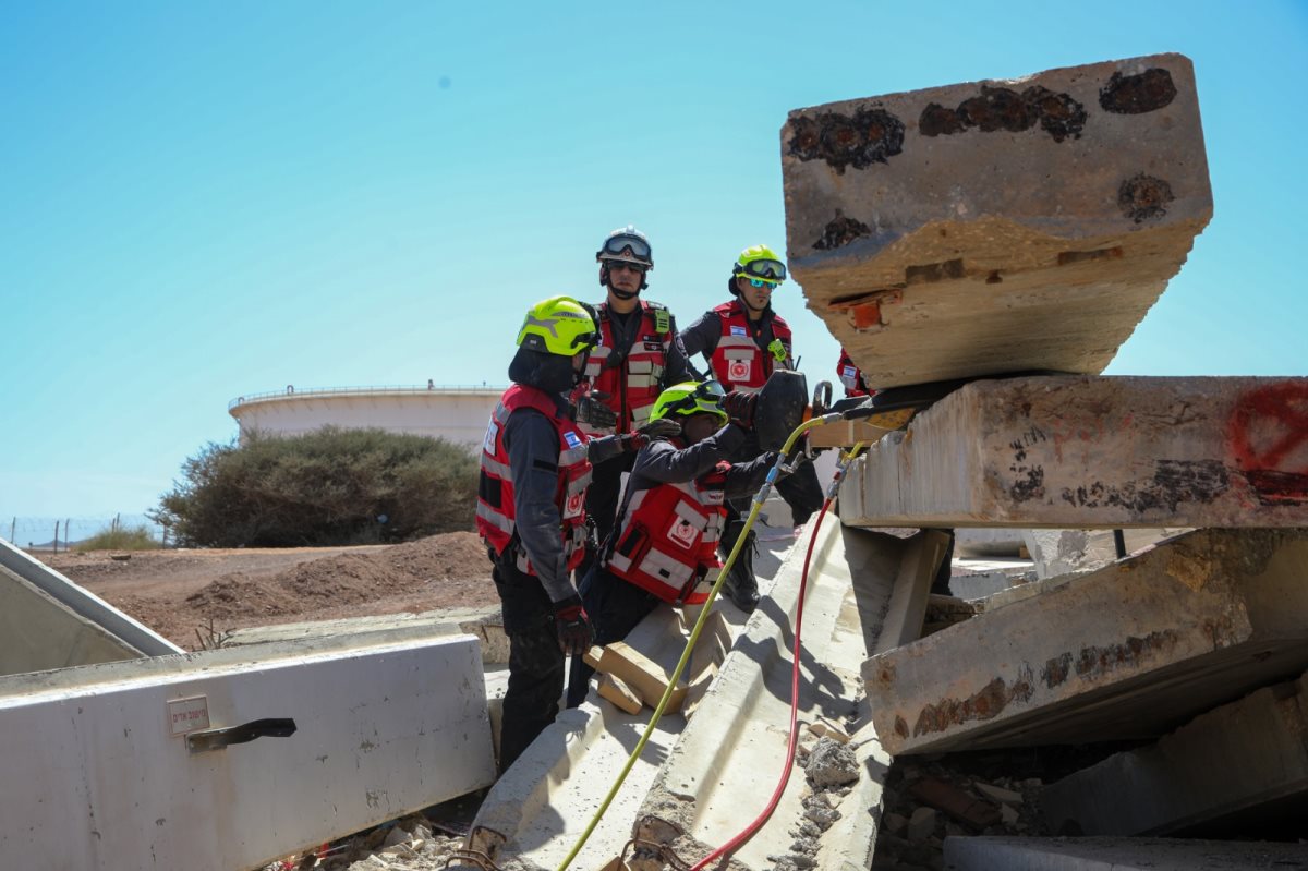 צילום: זאב דיקמן כיבוי והצלה