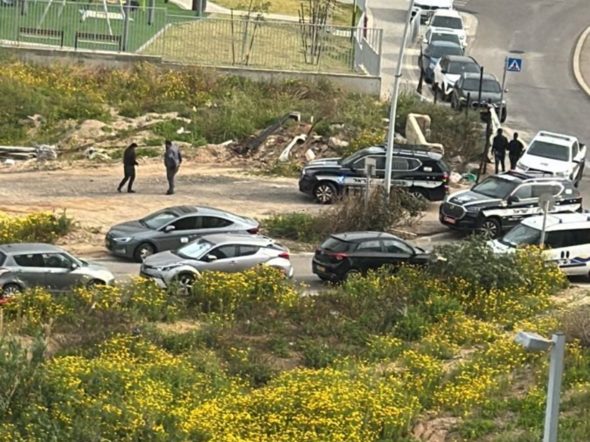 צילום מזירת האירוע